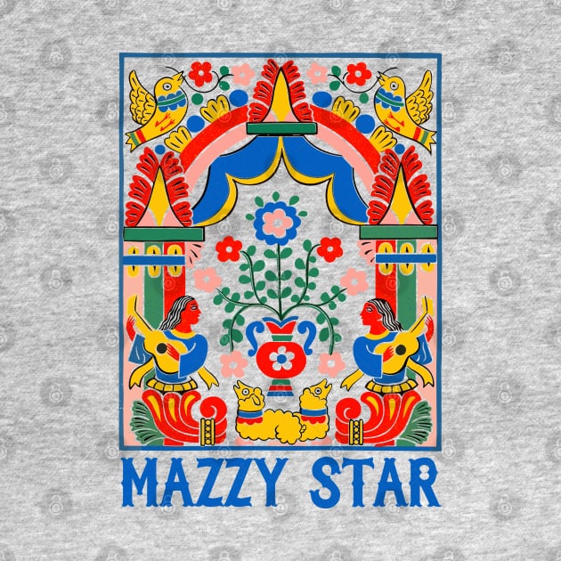 Mazzy Star - Psychedelic Fan Art Design by unknown_pleasures